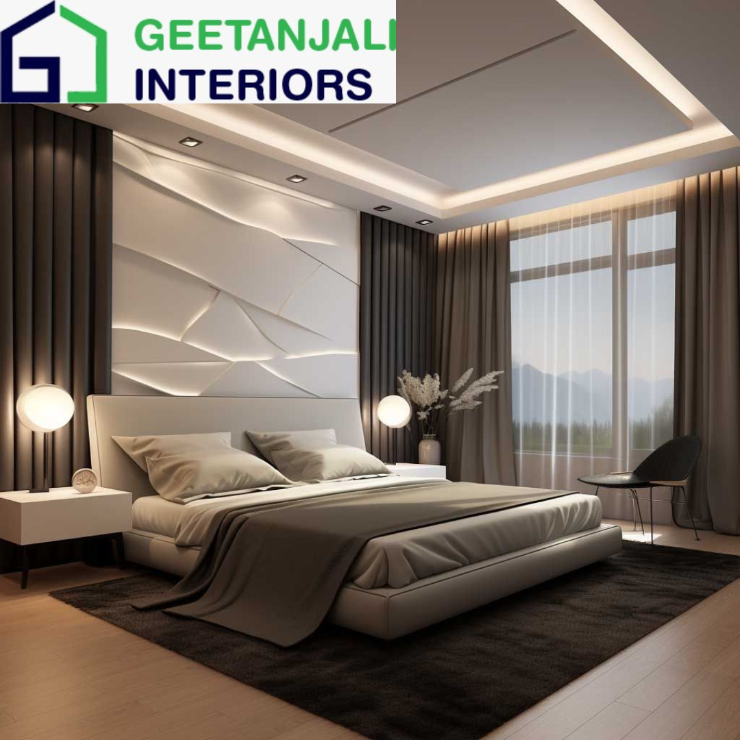 PVC Ceiling Design for Bedroom in Noida